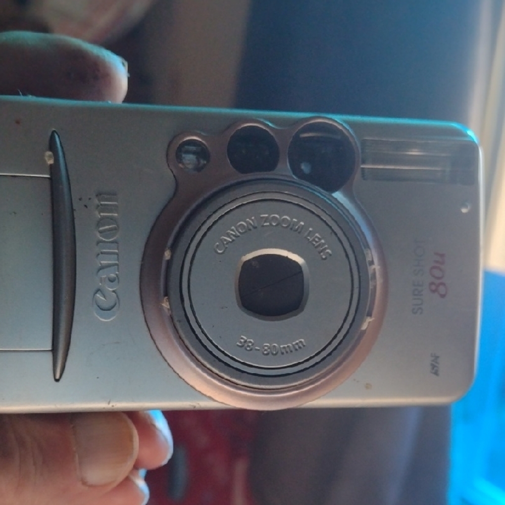 Canon Silver PowerShot Camera